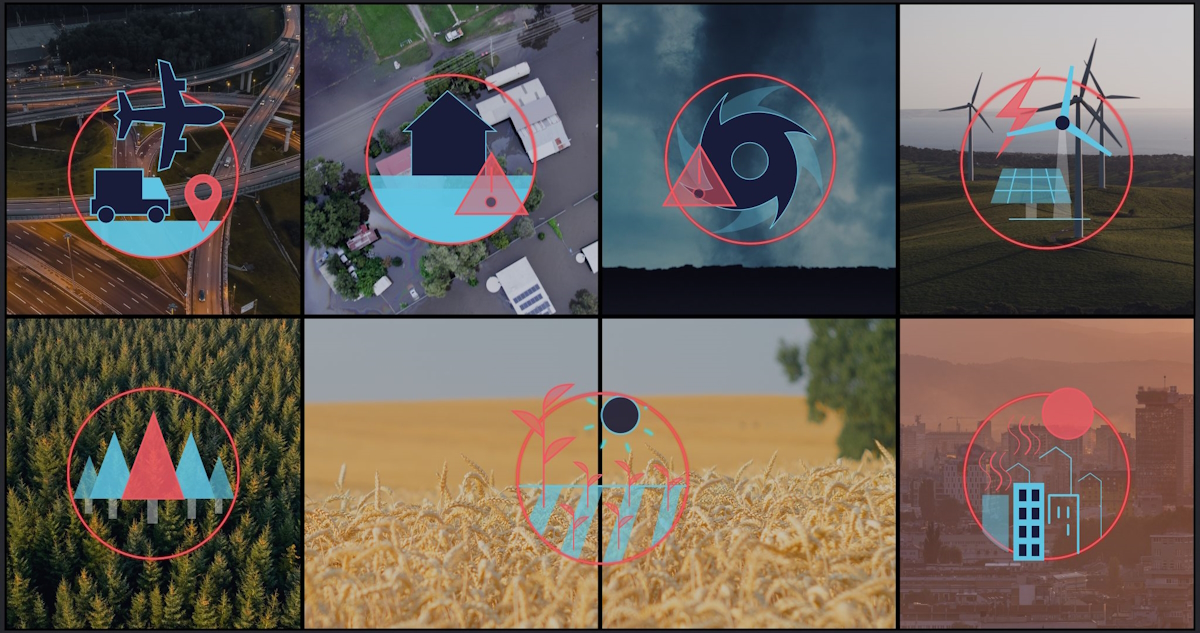 Bildcollage zu Destination Earth Bildcollage zu Destination Earth