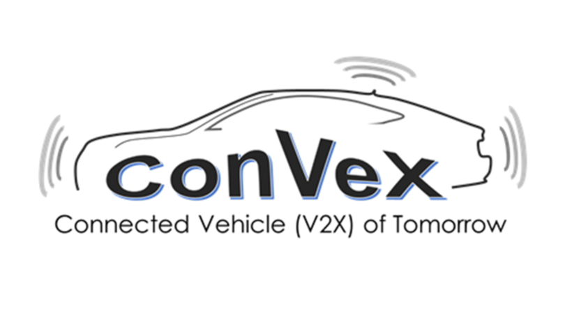 Connected Vehicle (V2X) of Tomorrow – ConVeX Logo Connected Vehicle (V2X) of Tomorrow – ConVeX Logo