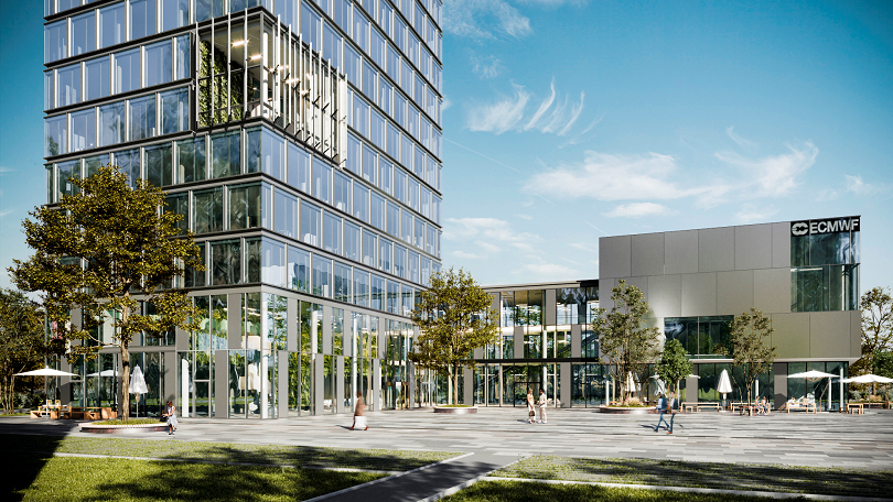 Geplanter EZMW-Campus in Bonn Geplanter EZMW-Campus in Bonn