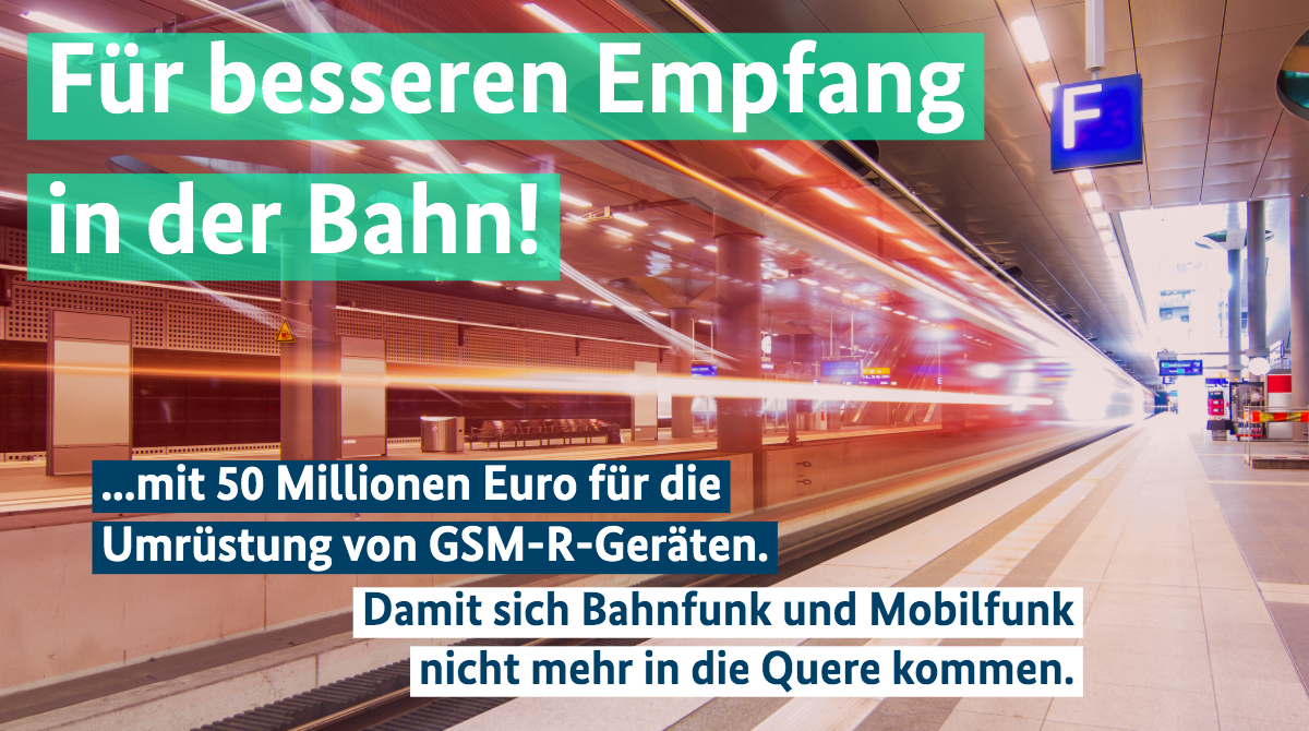 GSM-R Förderung GSM-R Förderung