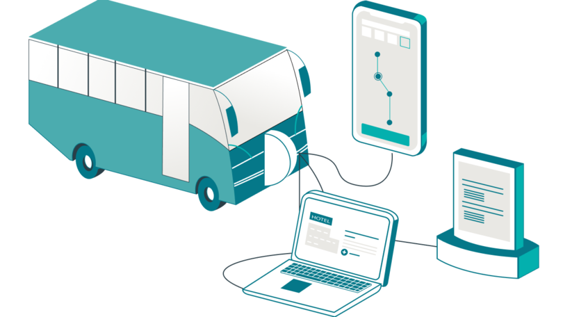 Schaubild Open Ticketing Interface