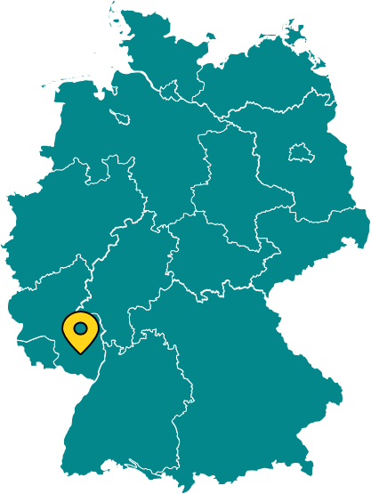 Karte zur Skizze "Mobility-on-Demand in der ländlichen Pfalz (MoDpalatina)" Karte zur Skizze "Mobility-on-Demand in der ländlichen Pfalz (MoDpalatina)"