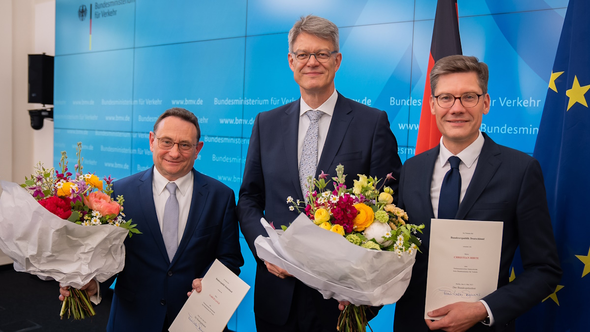 Amtsübergabe Patrick Schnieder, Ulrich Lange und Christian Hirte Amtsübergabe Patrick Schnieder, Ulrich Lange und Christian Hirte
