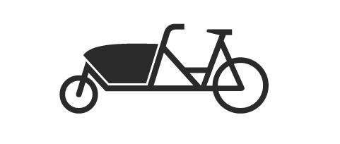 Sinnbild Lastenfahrrad Sinnbild Lastenfahrrad